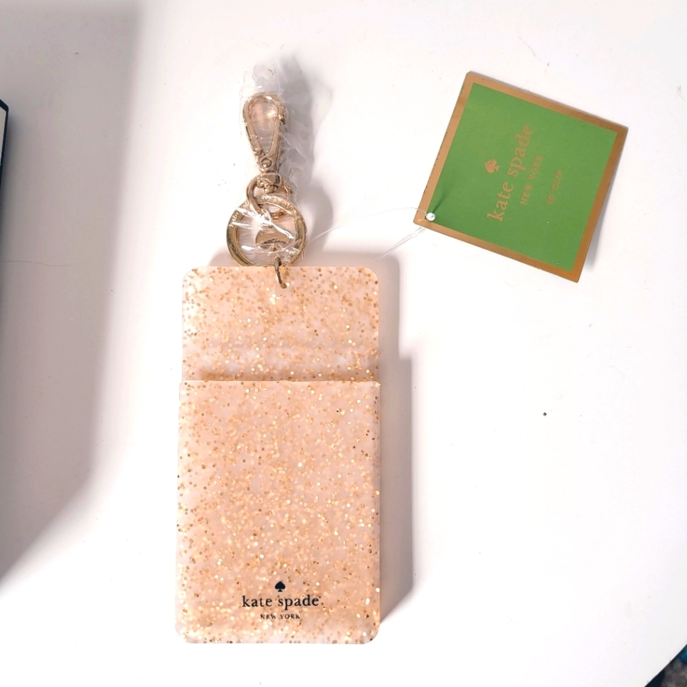 Kate Spade Why Hello There ID Clip - Picture 2 of 2